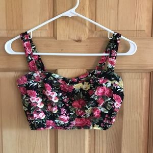 Floral Crop Top